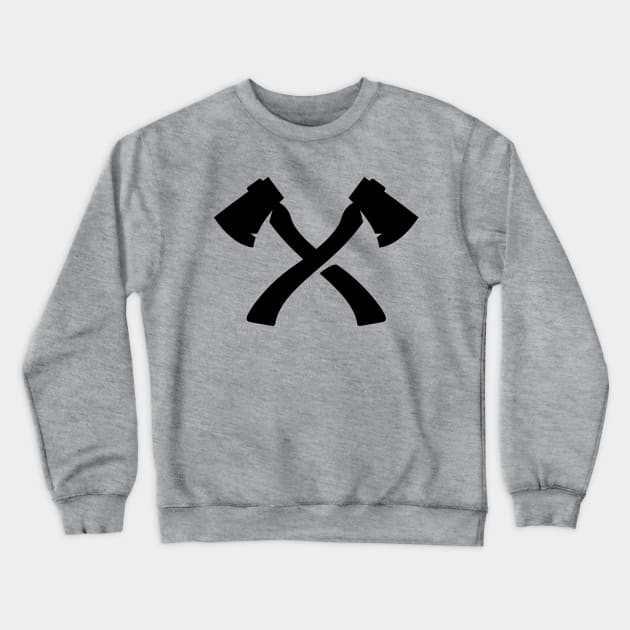 Ax Emblem Crewneck Sweatshirt by emberstudio